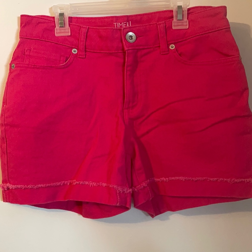 Pink shorts